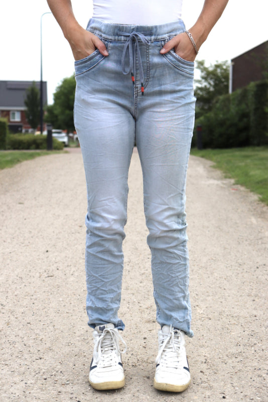 KAROSTAR 'KOORD JEANS' | LICHT JEANS