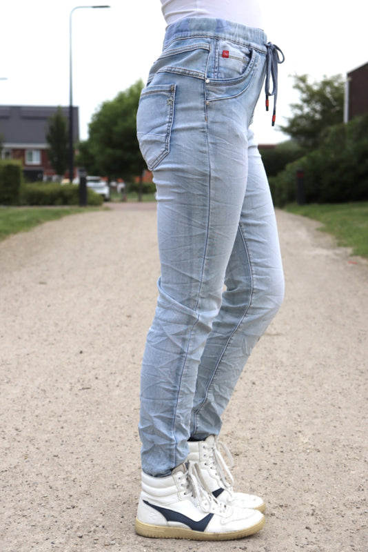 KAROSTAR 'KOORD JEANS' | LICHT JEANS