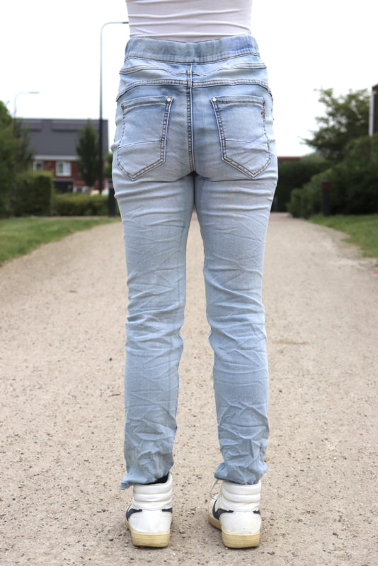 KAROSTAR 'KOORD JEANS' | LICHT JEANS