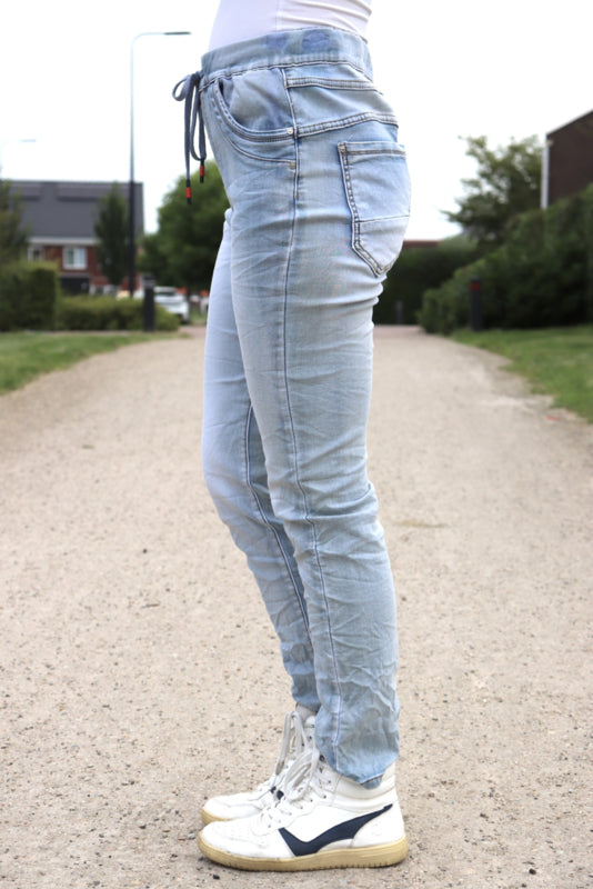 KAROSTAR 'KOORD JEANS' | LICHT JEANS