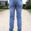 KAROSTAR 'ZIGZAG KNOPEN' | LICHT JEANS