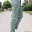 COMFY BROEK 'KOORD' | ZACHTGROEN