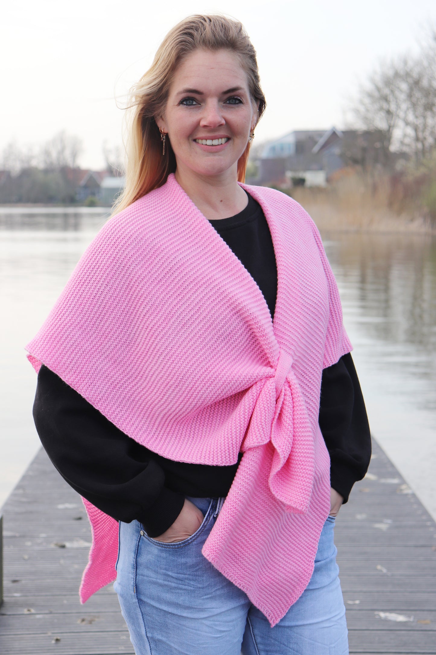 PONCHO 'GINA' | ROZE