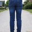 KAROSTAR 'ZIGZAG KNOPEN' | DONKER JEANS