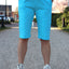 COMFY BROEK 'KORT’ | TURQUOISE