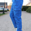 PS COMFY BROEK 'CARGO’ | KOBALT