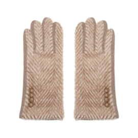 HANDSCHOEN ‘PATTERN’ | TAUPE