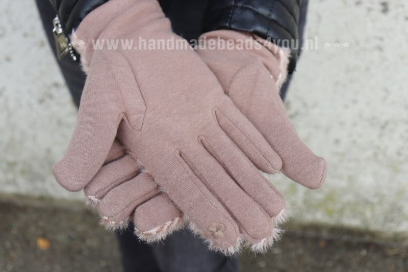 HANDSCHOEN ‘PATTERN’ | TAUPE