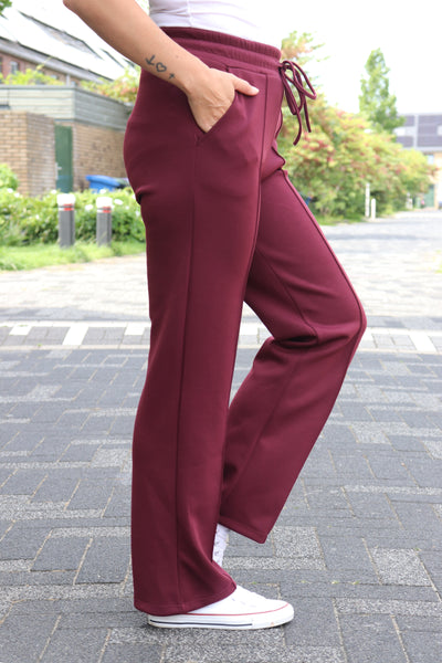 JOGGINGBROEK | BORDEAUX