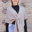 PONCHO 'GINA' | TAUPE