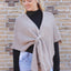 PONCHO 'GINA' | TAUPE