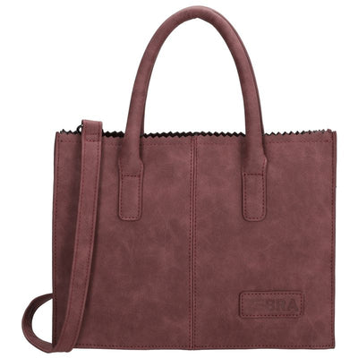 ZEBRA HANDTAS 'LISA' | BORDEAUX