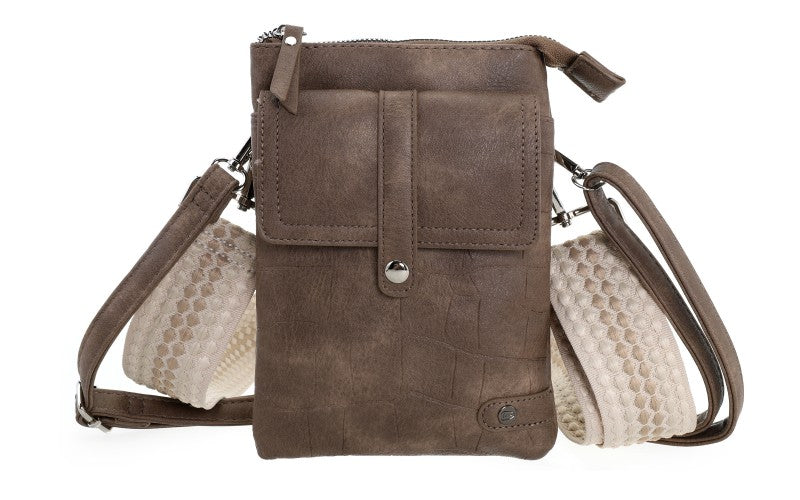 KLEINE TAS 'TYLER' | TAUPE