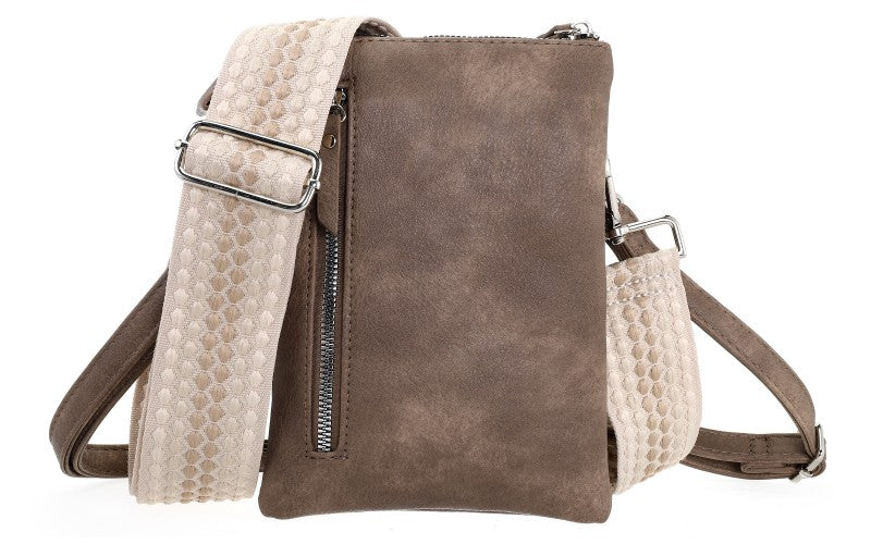 KLEINE TAS 'TYLER' | TAUPE