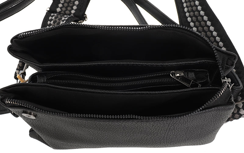 KLEINE TAS 'NEW YORK' | ZWART