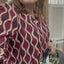 BLOUSE 'NANCY' | BORDEAUX