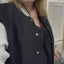 PS BASEBALL JACKET | ZWART