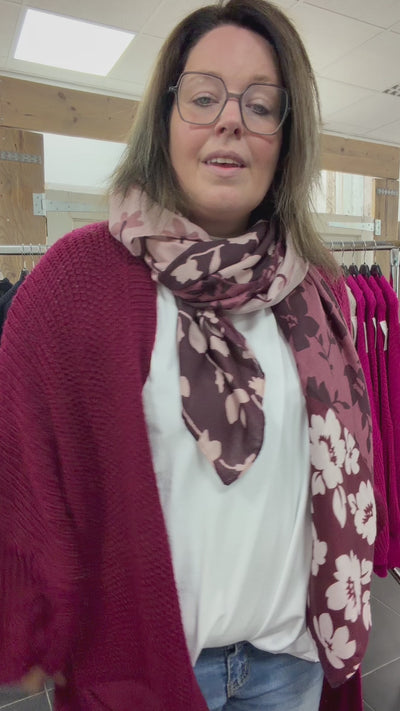 PS VEST 'POFMOUW' | BORDEAUX