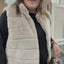 PS GILET 'NEPBONT' | BEIGE