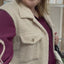 BLOUSE 'BORDUURSEL' | BORDEAUX